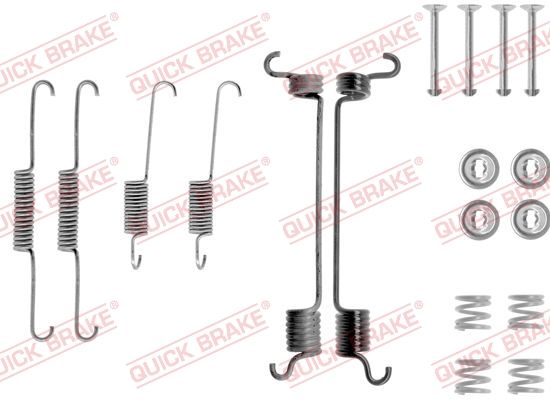 QUICK BRAKE 105-0741 Accessory Kit, brake shoes