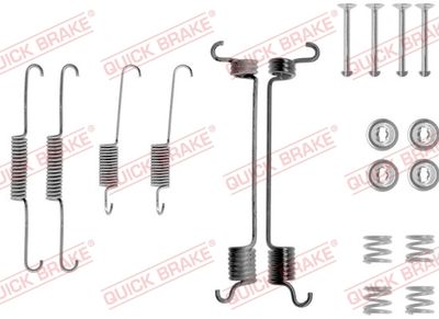 Accessory Kit, brake shoes QUICK BRAKE 105-0741