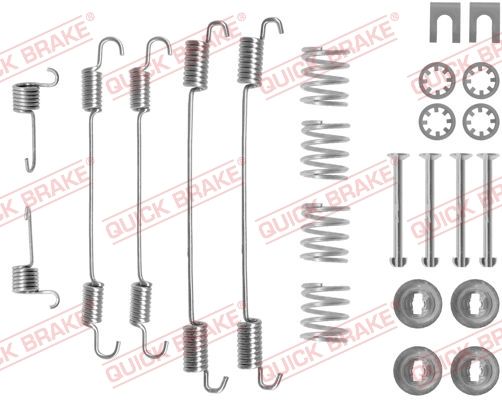 QUICK BRAKE 105-0747 Accessory Kit, brake shoes
