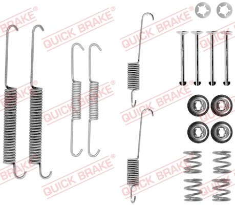 QUICK BRAKE 105-0754 Accessory Kit, brake shoes