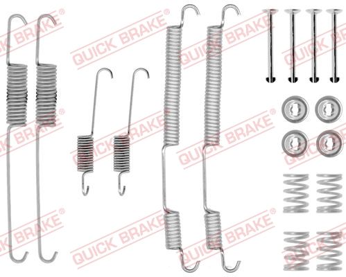 QUICK BRAKE 105-0755 Accessory Kit, brake shoes