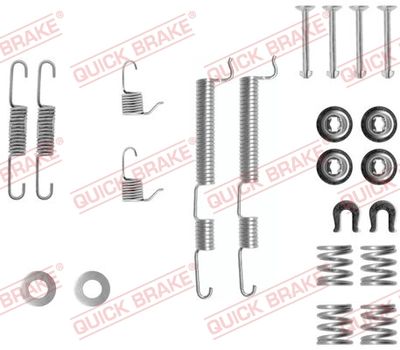 Accessory Kit, brake shoes QUICK BRAKE 105-0765