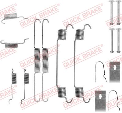 Accessory Kit, brake shoes QUICK BRAKE 105-0767