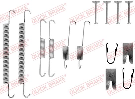 QUICK BRAKE 105-0771 Accessory Kit, brake shoes