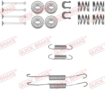 Accessory Kit, brake shoes QUICK BRAKE 105-0778