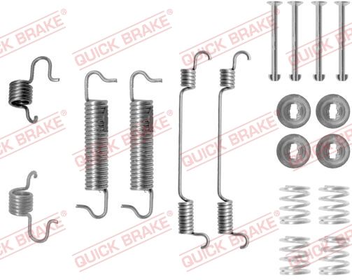QUICK BRAKE 105-0780 Accessory Kit, brake shoes