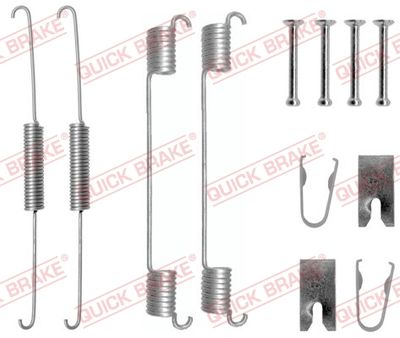 Accessory Kit, brake shoes QUICK BRAKE 105-0781