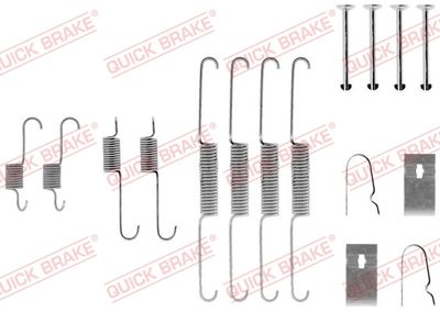 Accessory Kit, brake shoes QUICK BRAKE 105-0782