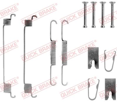Accessory Kit, brake shoes QUICK BRAKE 105-0789