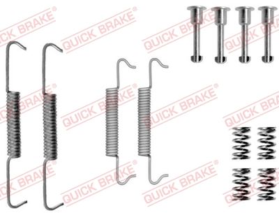 Accessory Kit, parking brake shoes QUICK BRAKE 105-0793