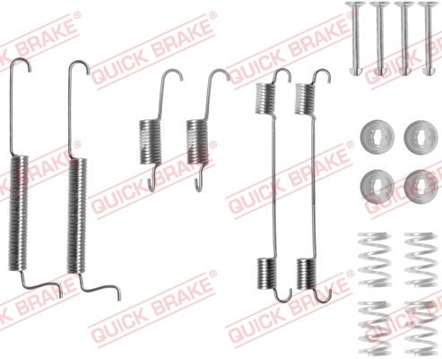 QUICK BRAKE 105-0795 Accessory Kit, brake shoes