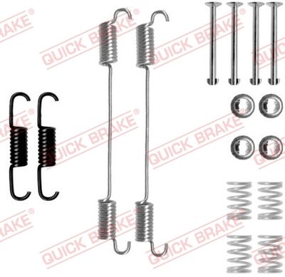 Accessory Kit, brake shoes QUICK BRAKE 105-0796