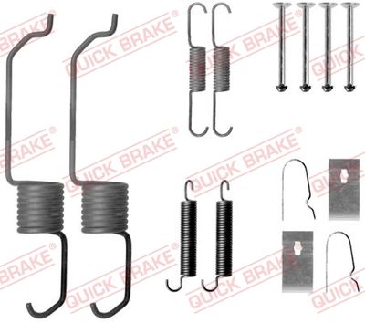 Accessory Kit, brake shoes QUICK BRAKE 105-0798
