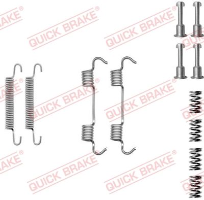 Accessory Kit, parking brake shoes QUICK BRAKE 105-0801
