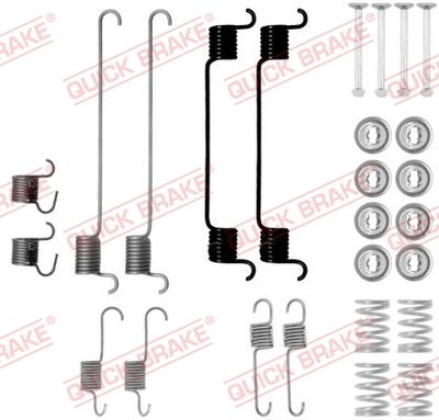 Accessory Kit, brake shoes QUICK BRAKE 105-0802
