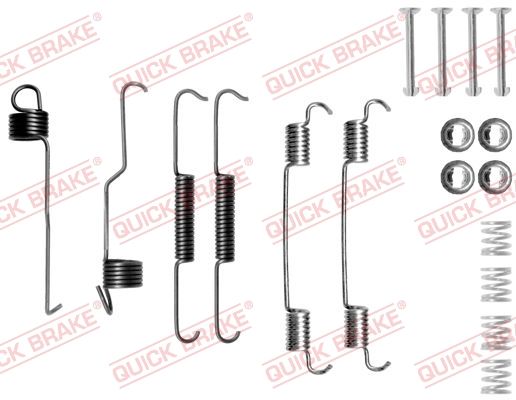 QUICK BRAKE 105-0804 Accessory Kit, brake shoes