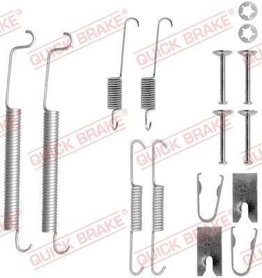 QUICK BRAKE 105-0807 Accessory Kit, brake shoes