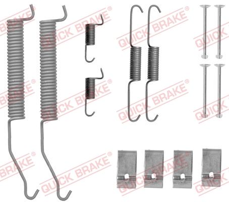 QUICK BRAKE 105-0812 Accessory Kit, brake shoes