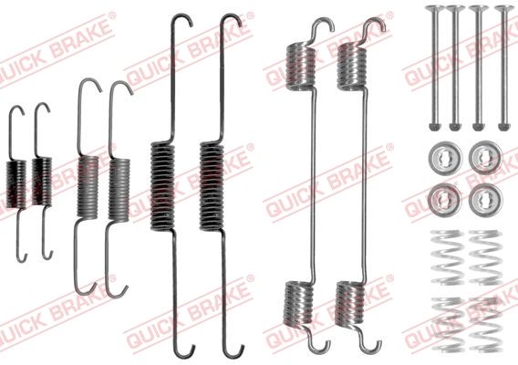 QUICK BRAKE 105-0817 Accessory Kit, brake shoes