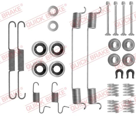 QUICK BRAKE 105-0818 Accessory Kit, brake shoes