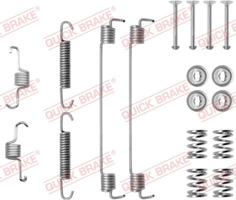 QUICK BRAKE 105-0819 Accessory Kit, brake shoes