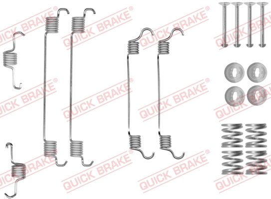 QUICK BRAKE 105-0820 Accessory Kit, brake shoes