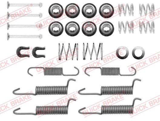QUICK BRAKE 105-0821 Accessory Kit, parking brake shoes