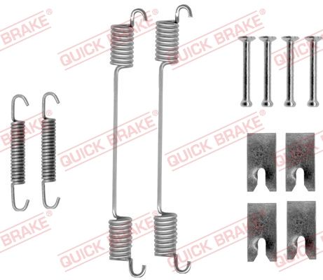 QUICK BRAKE 105-0836 Accessory Kit, brake shoes