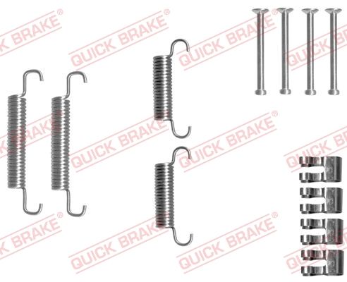 QUICK BRAKE 105-0839 Accessory Kit, parking brake shoes