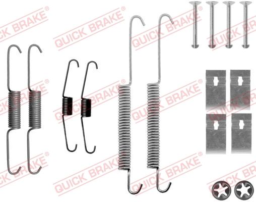 QUICK BRAKE 105-0842 Accessory Kit, brake shoes
