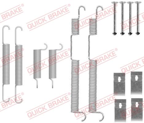 QUICK BRAKE 105-0844 Accessory Kit, brake shoes