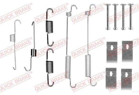 QUICK BRAKE 105-0846 Accessory Kit, brake shoes