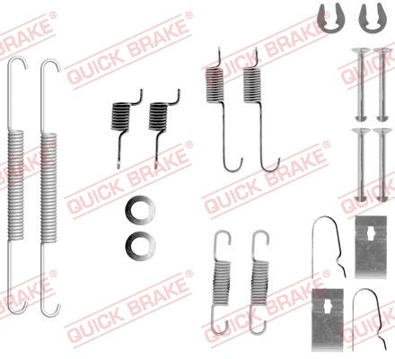 QUICK BRAKE 105-0847 Accessory Kit, brake shoes