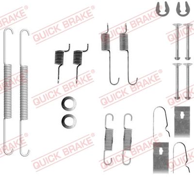 Accessory Kit, brake shoes QUICK BRAKE 105-0847