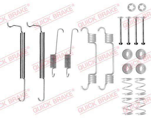 QUICK BRAKE 105-0849 Accessory Kit, brake shoes