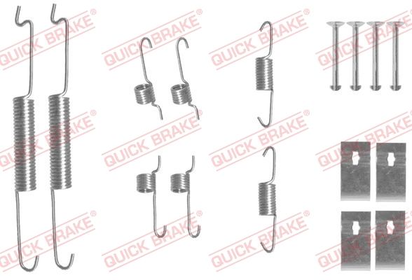QUICK BRAKE 105-0863 Accessory Kit, brake shoes