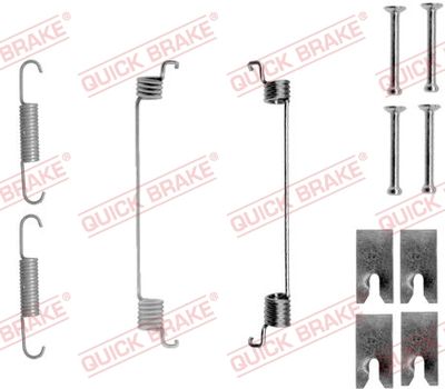 Accessory Kit, brake shoes QUICK BRAKE 105-0866