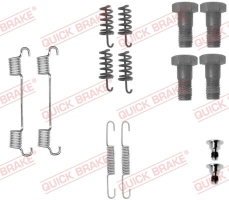 QUICK BRAKE 105-0867 Accessory Kit, parking brake shoes