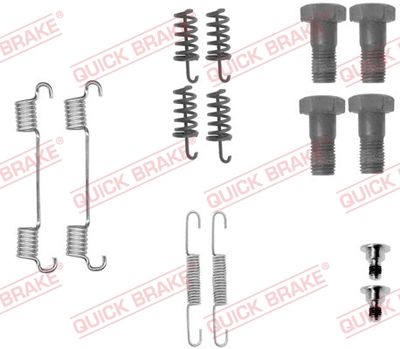 Accessory Kit, parking brake shoes QUICK BRAKE 105-0867