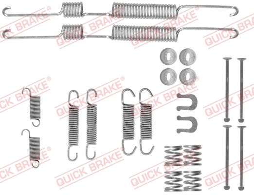QUICK BRAKE 105-0870X Accessory Kit, brake shoes