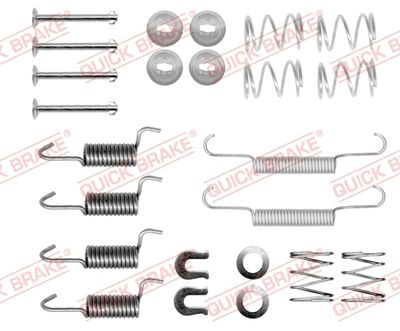 Accessory Kit, parking brake shoes QUICK BRAKE 105-0871