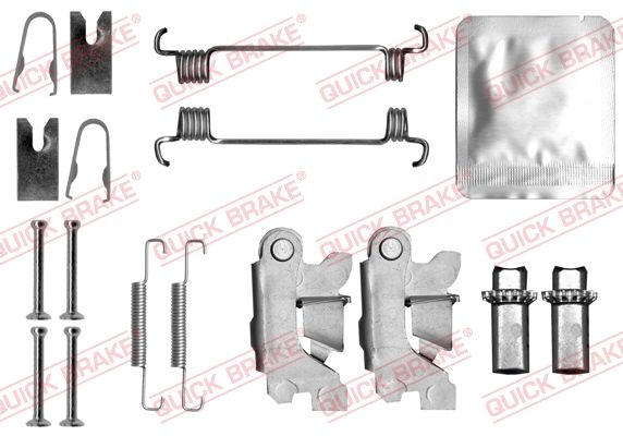 QUICK BRAKE 105-0875S Accessory Kit, parking brake shoes