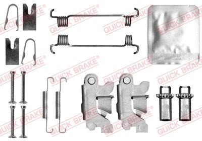 Accessory Kit, parking brake shoes QUICK BRAKE 105-0875S