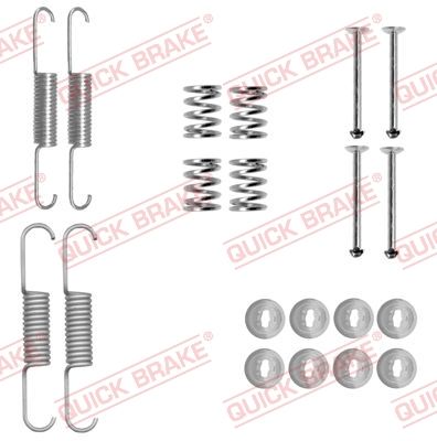 QUICK BRAKE 105-0880 Accessory Kit, parking brake shoes