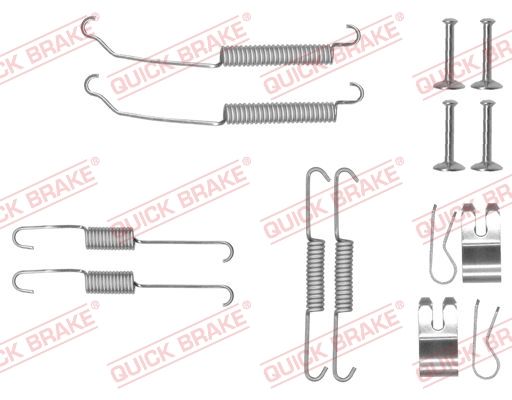 QUICK BRAKE 105-0882 Accessory Kit, brake shoes