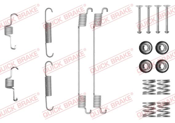 QUICK BRAKE 105-0889 Accessory Kit, brake shoes