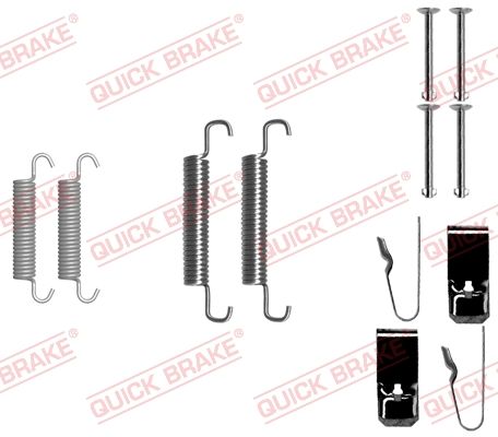 QUICK BRAKE 105-0890 Accessory Kit, parking brake shoes