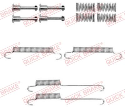 Accessory Kit, parking brake shoes QUICK BRAKE 105-0892
