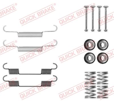 Accessory Kit, parking brake shoes QUICK BRAKE 105-0897