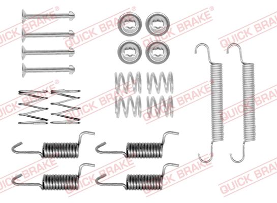 QUICK BRAKE 105-0899 Accessory Kit, parking brake shoes